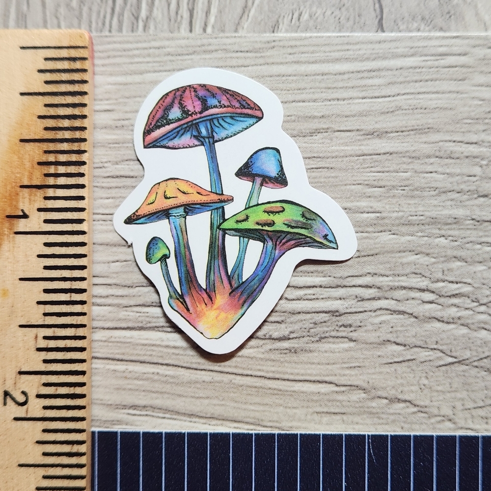 10/$10 Stickers Mushrooms Nature Fungi A699